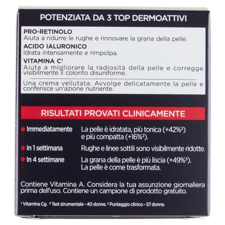 L'Oréal Paris Revitalift Laser Tripla Azione Crema Anti-Età Notte 50 ml